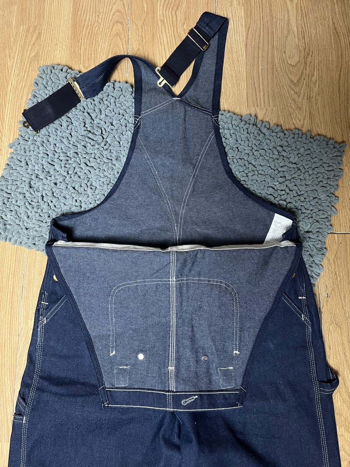Carhartt 🛠️CARHARTT VINTAGE CARPENTER DENIM BAGGY JUMPSUIT OVERALLS Size US 36 / EU 52 - 4 Thumbnail