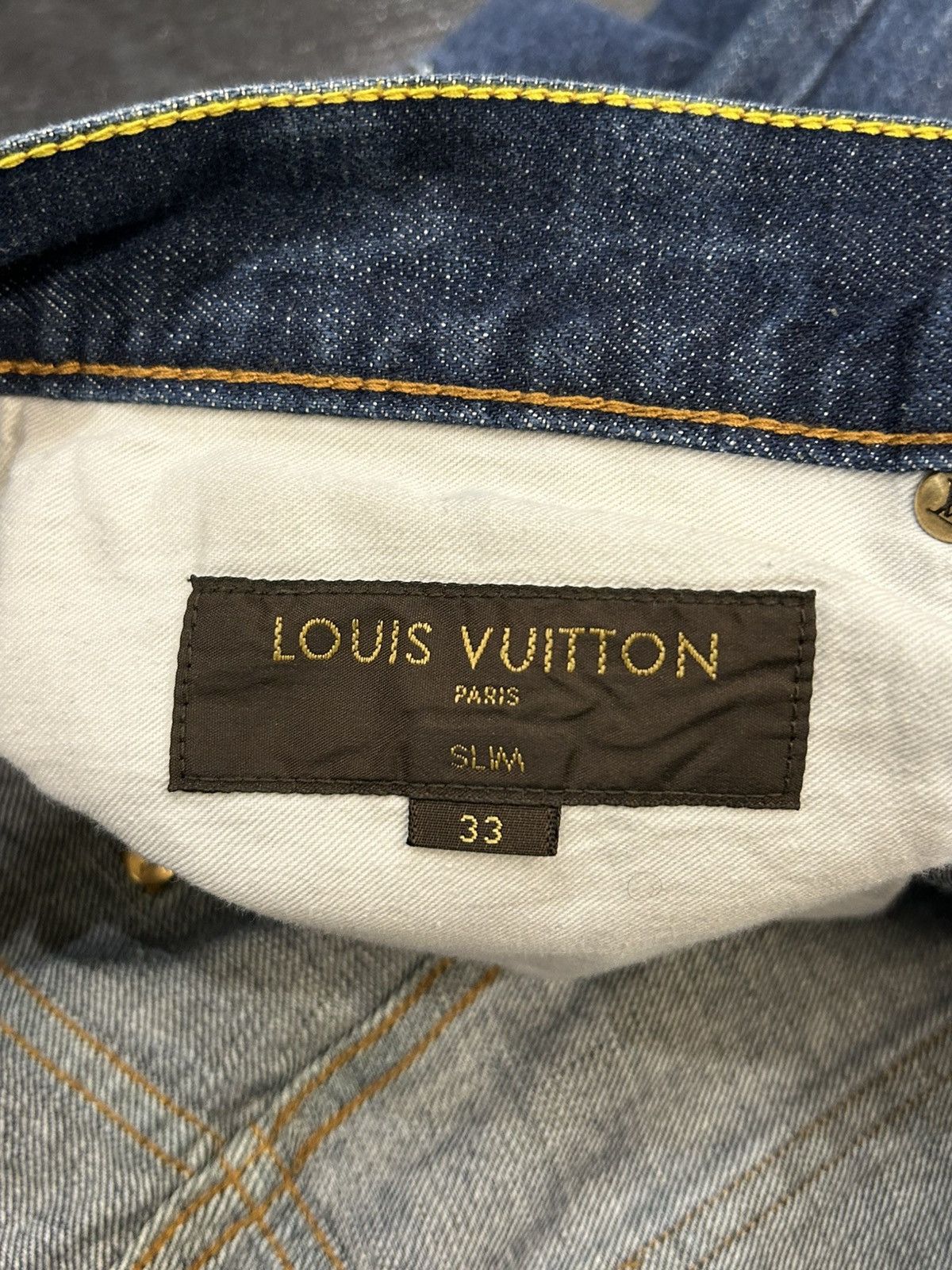 Louis Vuitton Louis Vuitton Slim Denim Jeans Size US 33 - 3 Thumbnail