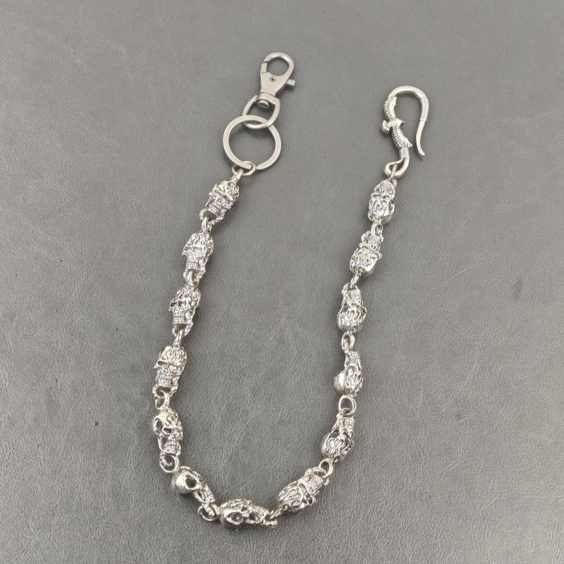 Japanese Brand × Jewelry Retro Skull Pants Chain Size ONE SIZE - 5 Thumbnail