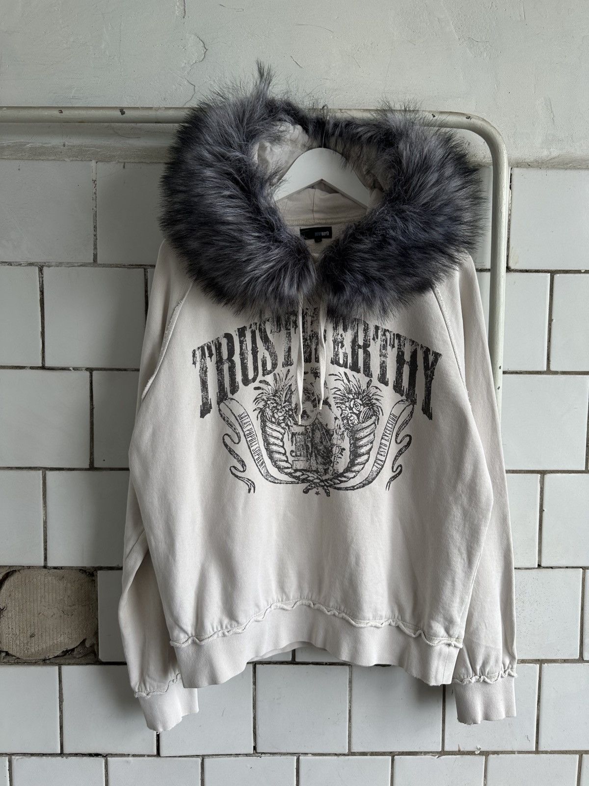 Handmade Vintage Japanese Style Peter Werth Fur Custom Hoodie Y2K 00s Size US L / EU 52-54 / 3 - 7 Thumbnail