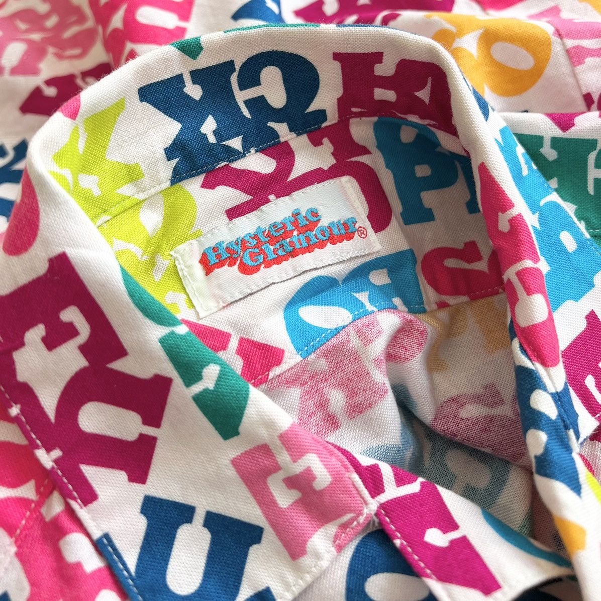 Beauty Beast × Hysteric Glamour × Japanese Brand Hysteric Glamour Logo Fuck Rock Shirt Size S / US 4 / IT 40 - 6 Thumbnail