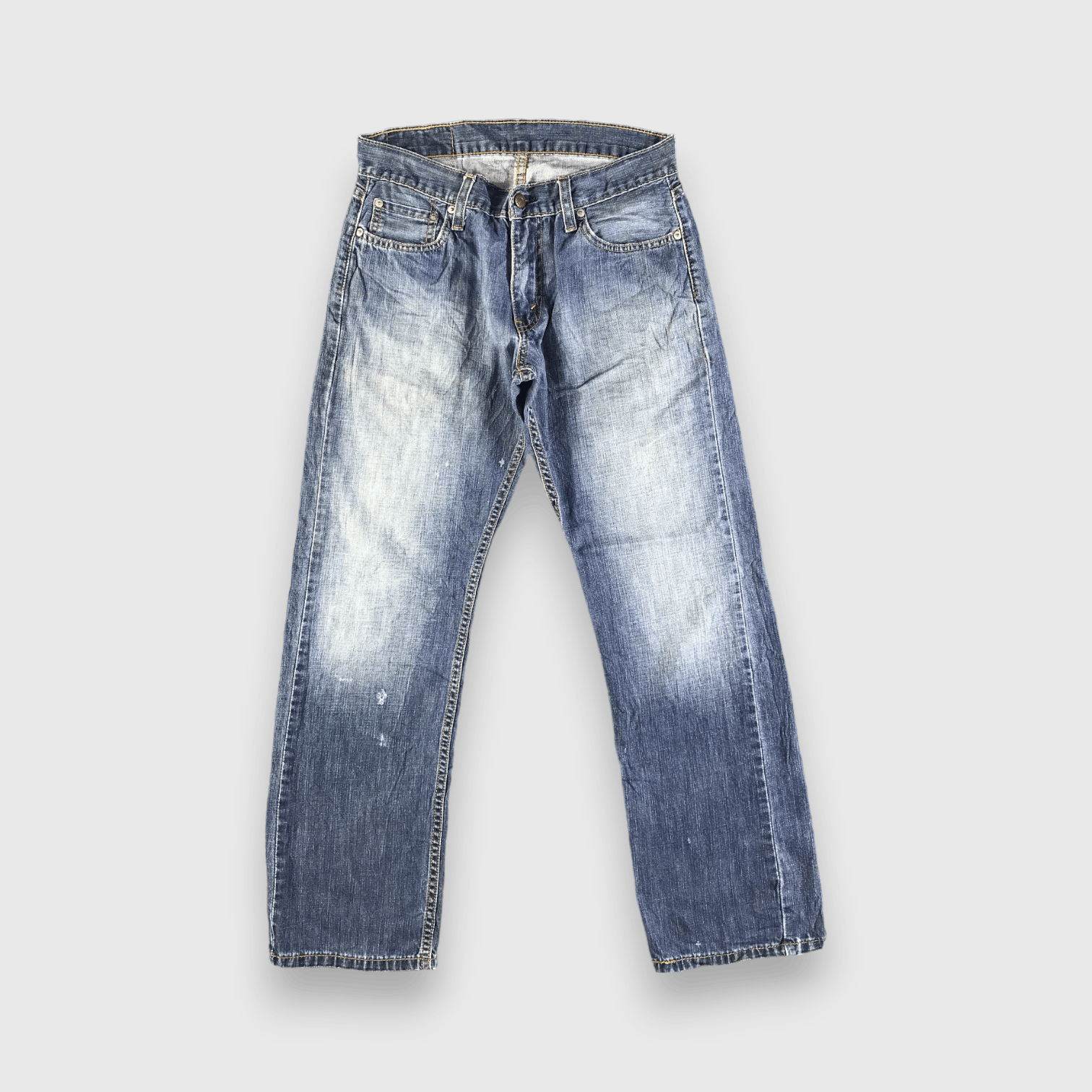 Vintage Blue Wash Levis 514 Jeans-J4296