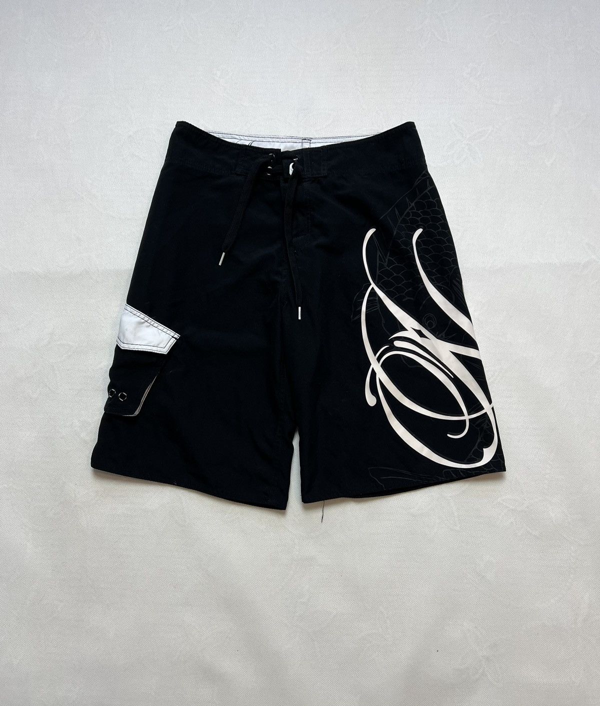 O'Neill × Vintage Shorts O’neill big logo white black Size US 32 / EU 48 - 2 Thumbnail