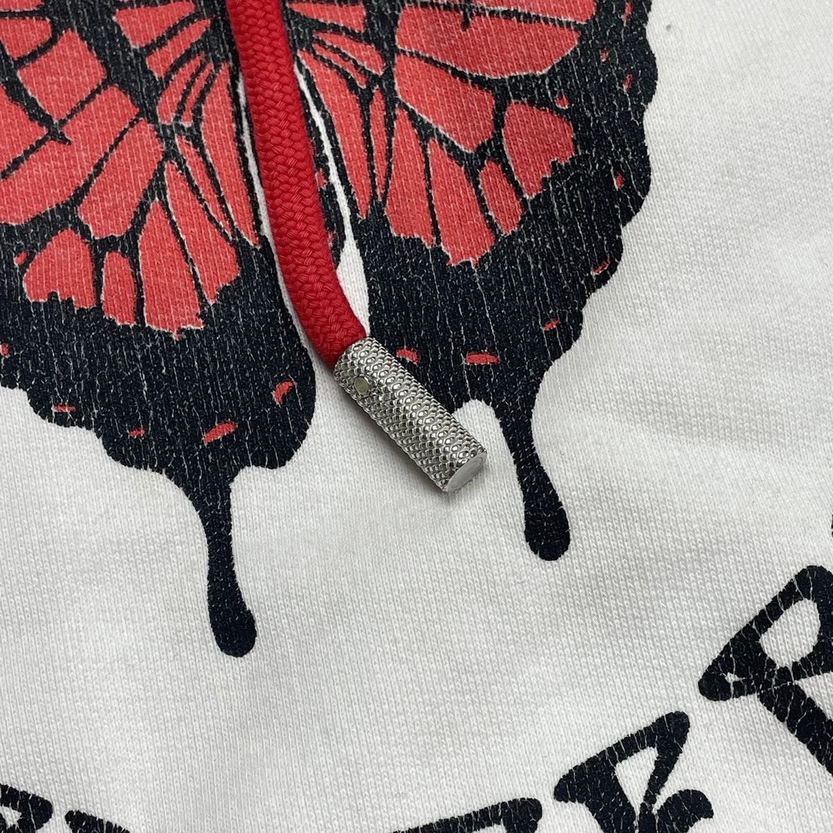 Off-White × Virgil Abloh Off-White Virgil Abloh 2018 Butterfly Oversize Short Hoodie Size M / US 6-8 / IT 42-44 - 9 Thumbnail