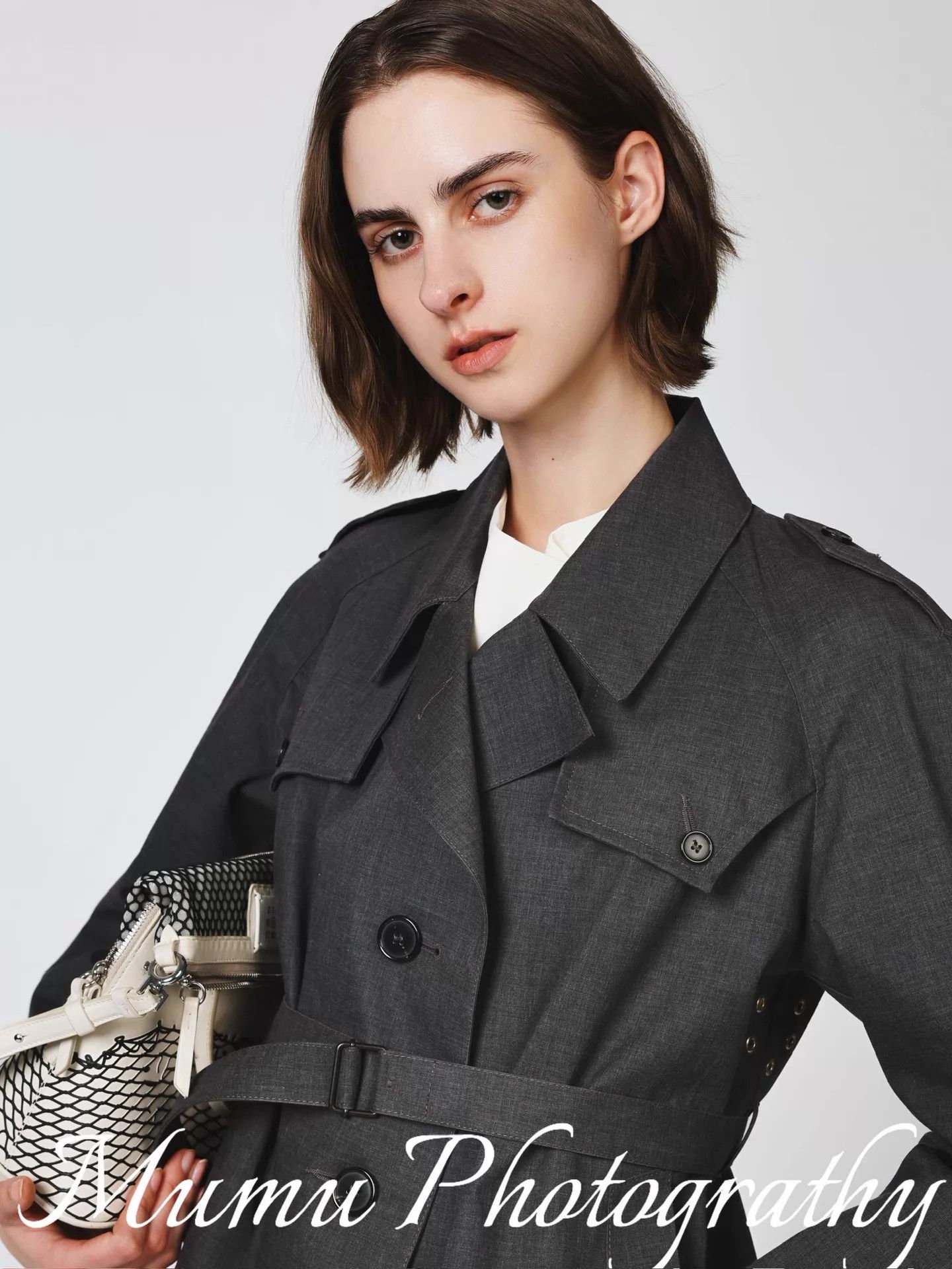 Maison Margiela Maison Margiela x Mackintosh 19AW Gray Trench Coat 36 Size XS / US 0-2 / IT 36-38 - 4 Thumbnail