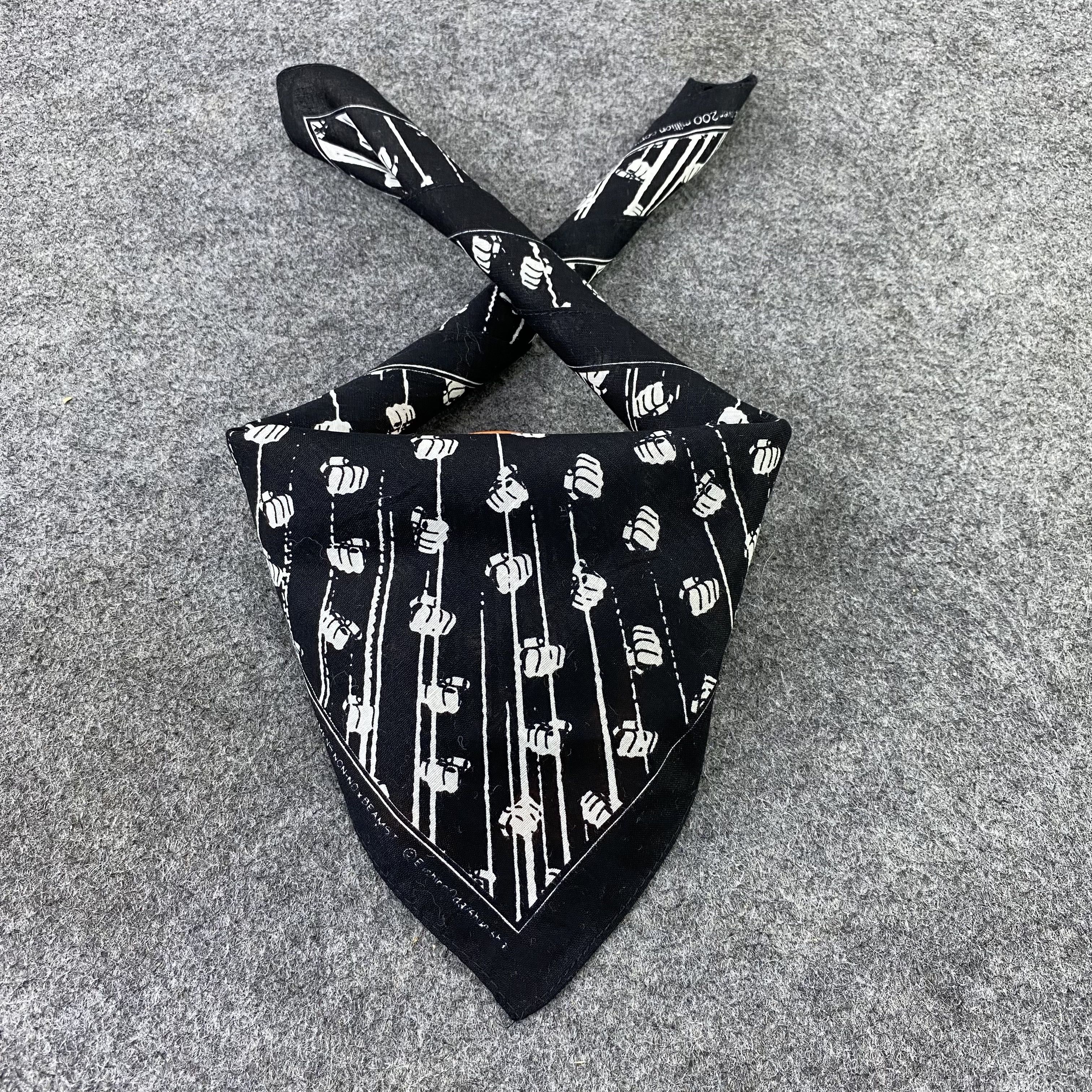 Anime × One Piece × Vintage One Piece Handkerchief / Bandana / Neckerchief-B685 Size ONE SIZE - 2 Thumbnail