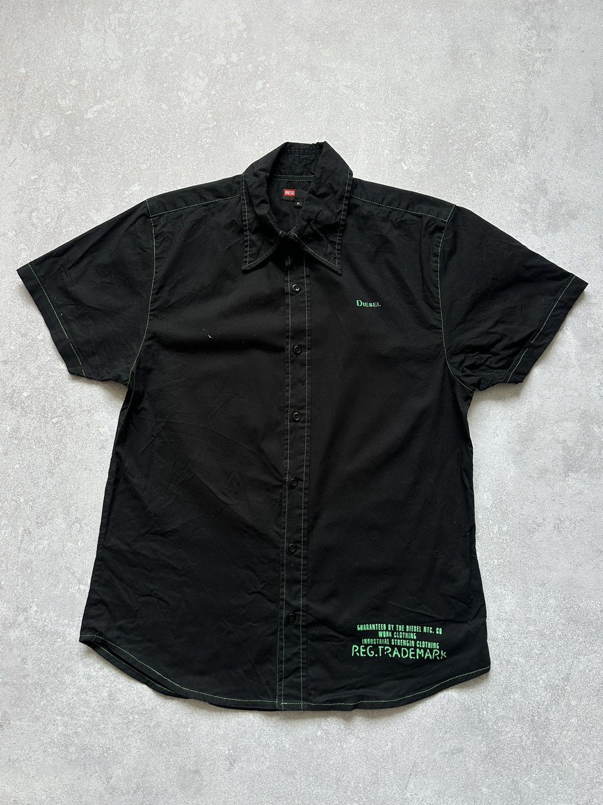 Diesel × Vintage Shirts Short sleeve Diesel Avantgarde Trademark size XL Size US XL / EU 56 / 4 - 2 Thumbnail