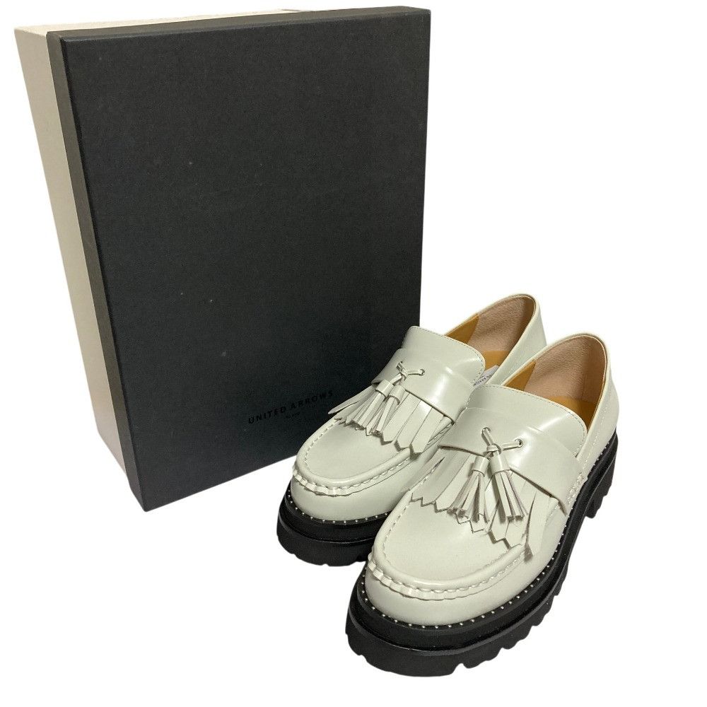 United Arrows United Arrows UNITED ARROWS Tassel Loafers Leather Shoes 1731-699-8337 DUTY FREE for USA Size ONE SIZE - 1 Thumbnail