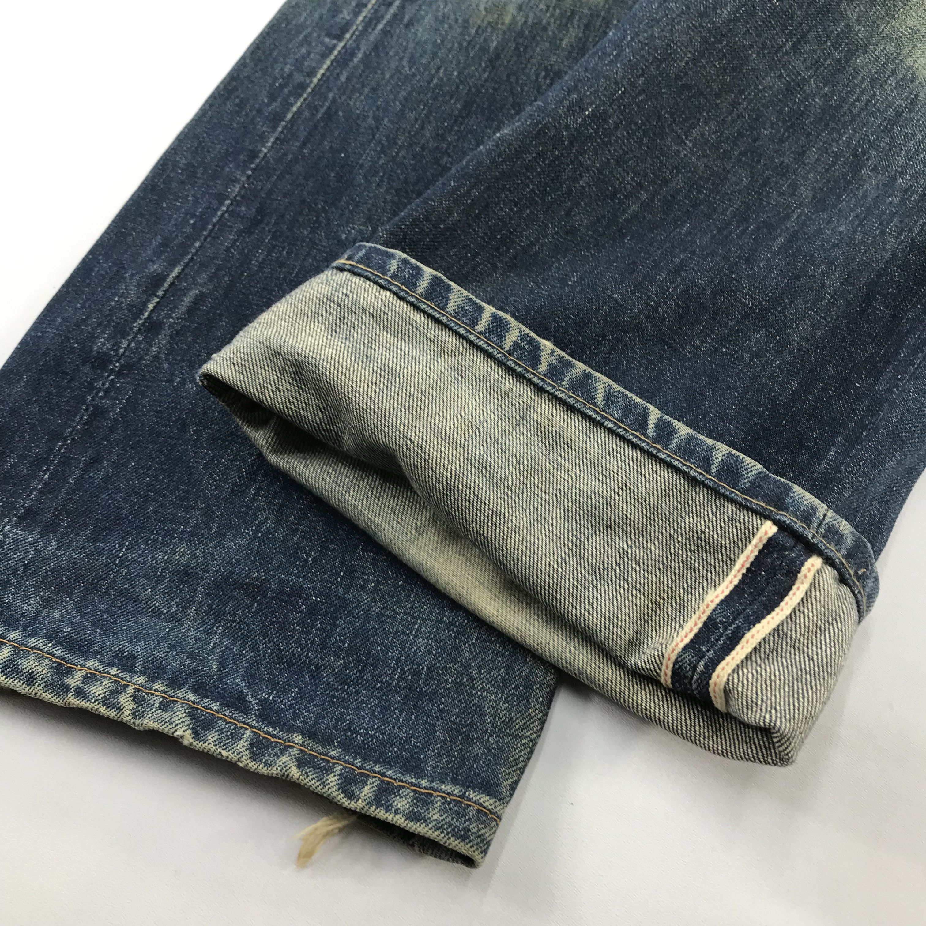 Levi's Vintage Levi's 502 Big E Selvedge Denim Jeans KJ3461 Size US 32 / EU 48 - 6 Thumbnail