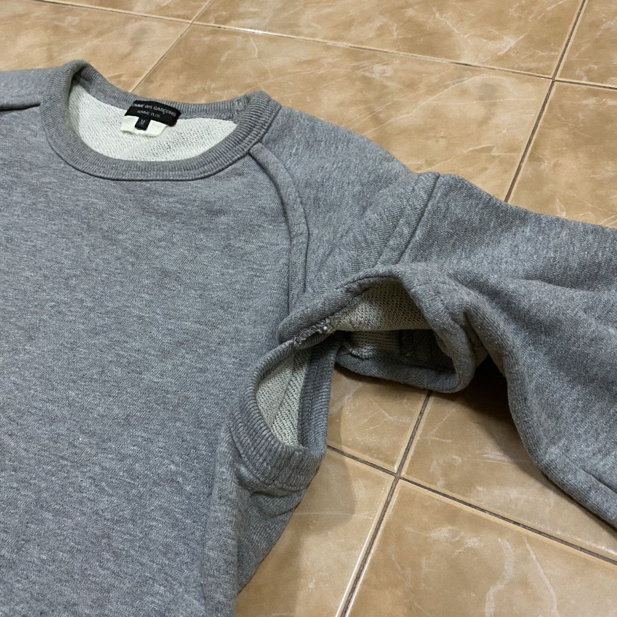 Comme des Garcons × Designer × Japanese Brand COMME DES GARCONS Plain Air Vent Sweatshirt Size US S / EU 44-46 / 1 - 6 Thumbnail
