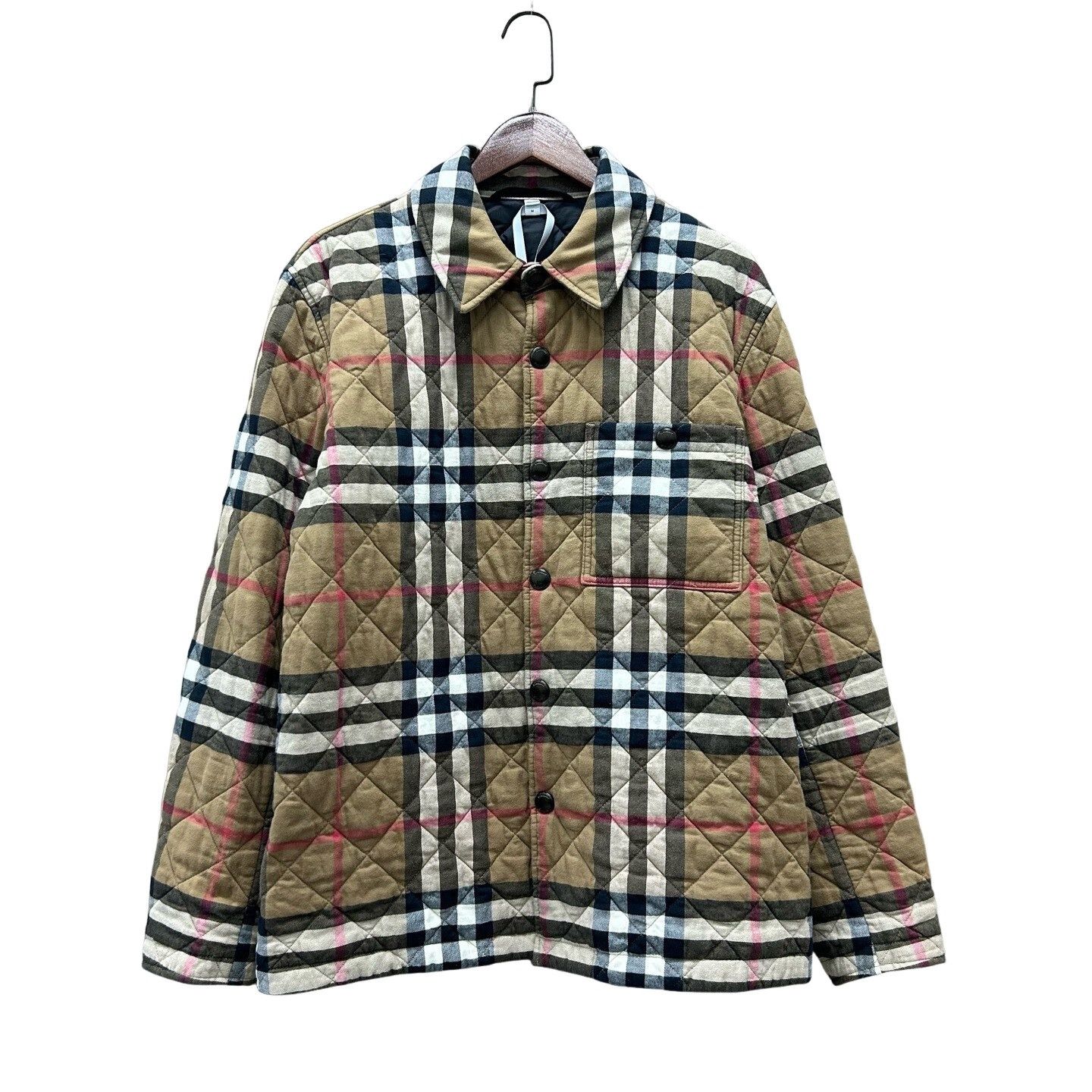 Burberry Burberry Check Quilted Jacket Size M Size US M / EU 48-50 / 2 - 1 Thumbnail
