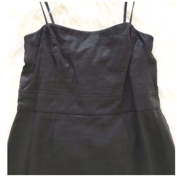 Jil Sander Vintage Jil Sander Black Cotton Chiffon Minimalist Dress D40 Size M / US 6-8 / IT 42-44 - 4 Thumbnail