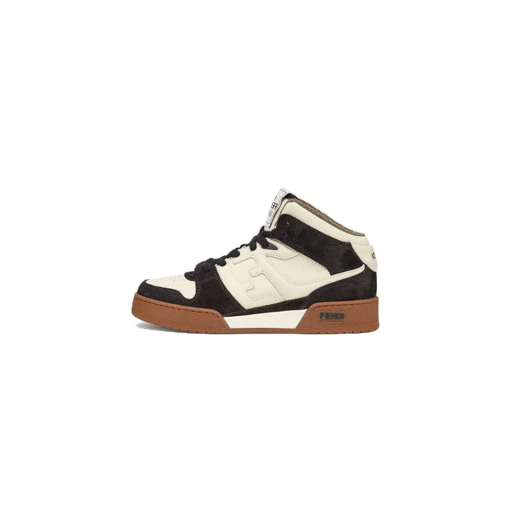 Fendi o1w1db10325 8E8358 Hi-Top Sneakers in Black & White Size US 11 / IT 41 - 1 Thumbnail