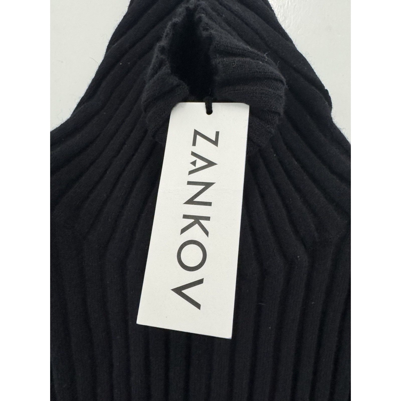 Other ZANKOV Merino Wool Black Meyer Ribbed Turtle Neck Size US XL / EU 56 / 4 - 3 Thumbnail
