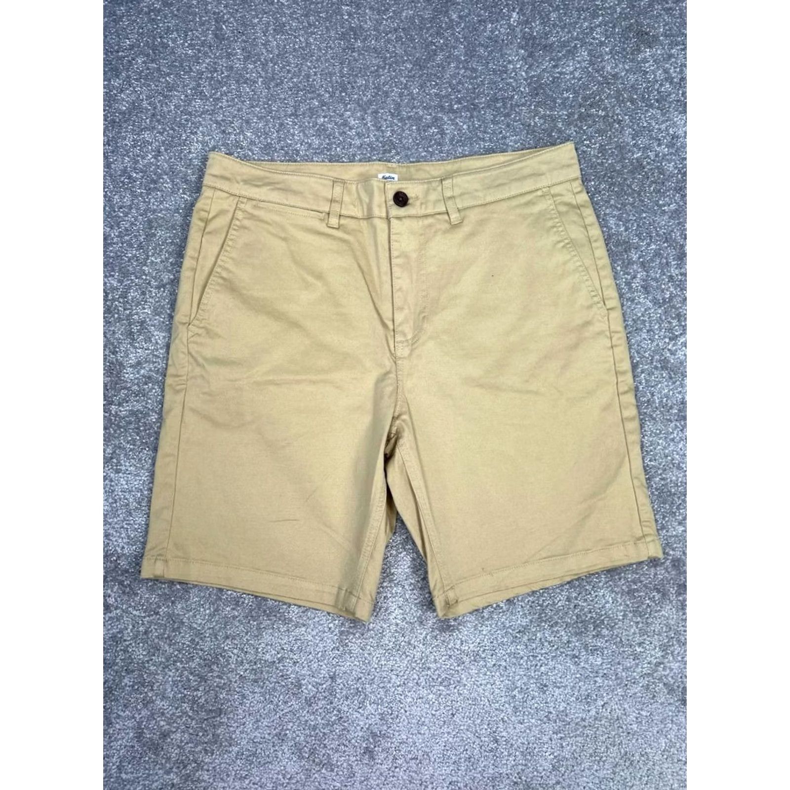 Katin Katin Chino Shorts Mens 33 Brown Stretch Mid Rise Athleisure Golf Performance Chino Shorts Mens 33 Brown Stretch Mid Rise Size US 33 - 2 Thumbnail