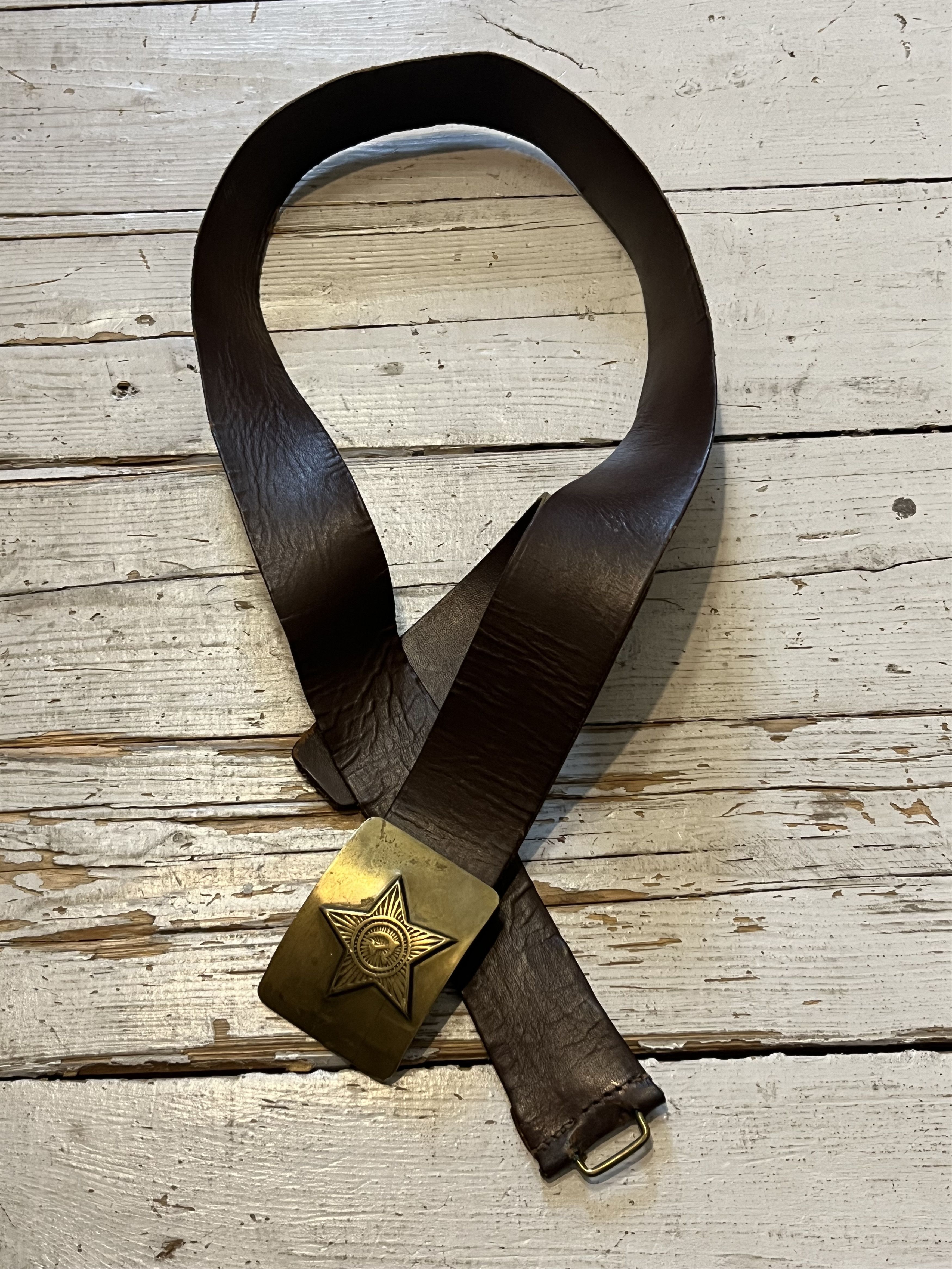 Cccp × Vintage 80's CCCP Communist Russian USSR Belt Size ONE SIZE - 2 Thumbnail
