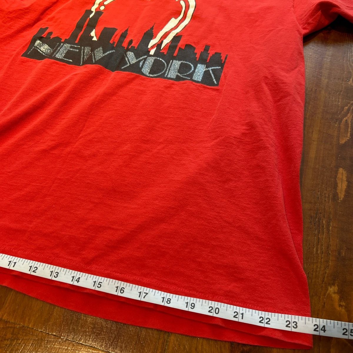 Fruit Of The Loom Vintage 90s Fruit Of The Loom New York City Big Apple Tee Size US XL / EU 56 / 4 - 5 Thumbnail