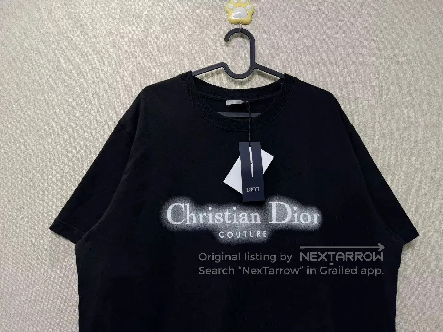 Dior dior black and white reflective short sleeve t-shirt. Size US XXL / EU 58 / 5 - 2 Thumbnail