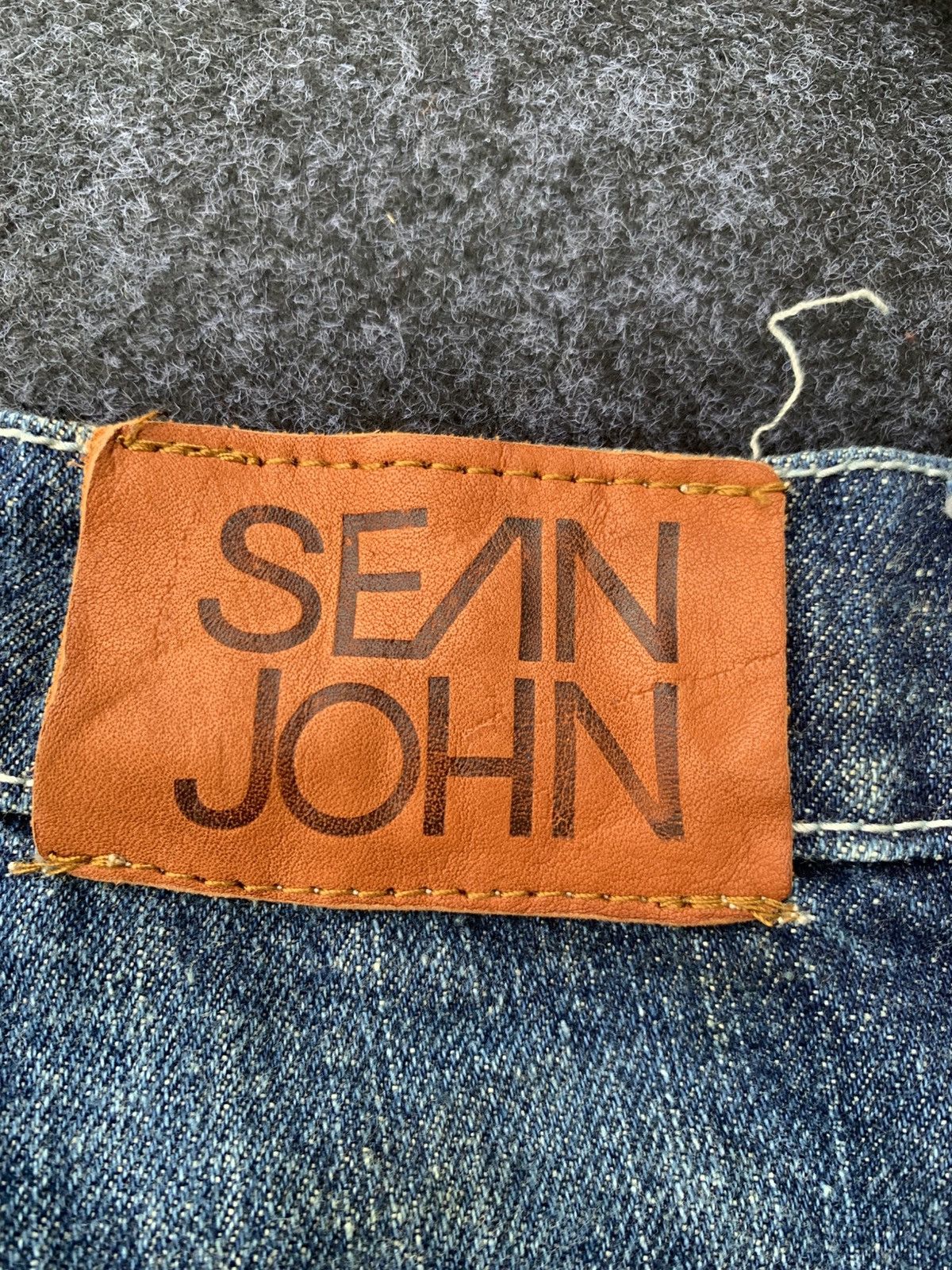 Sean John Baggy Sean John Embroidered Denim - hip-hop y2k style W34 Size US 34 / EU 50 - 4 Thumbnail
