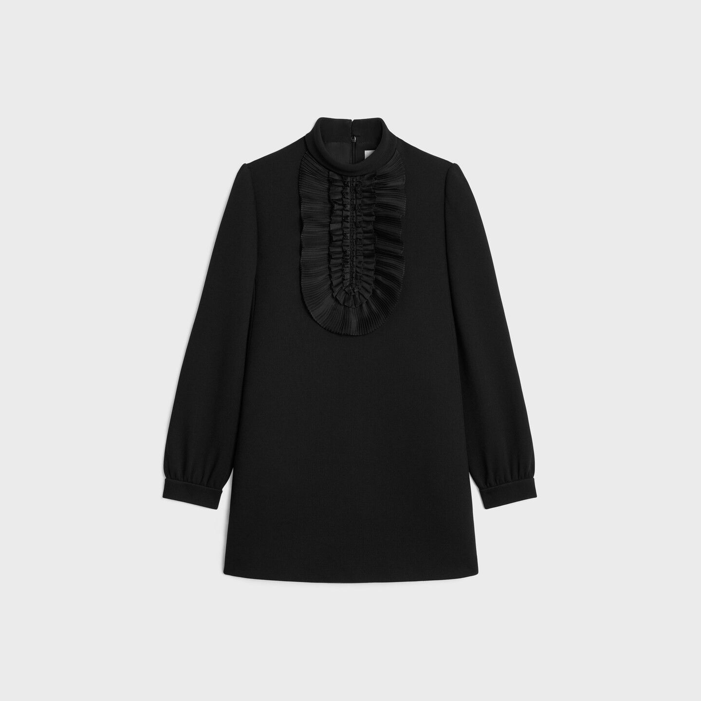 Celine o1bcso1str0126 2R20O229Z Mini Dress in Black Size S / US 4 / IT 40 - 1 Thumbnail