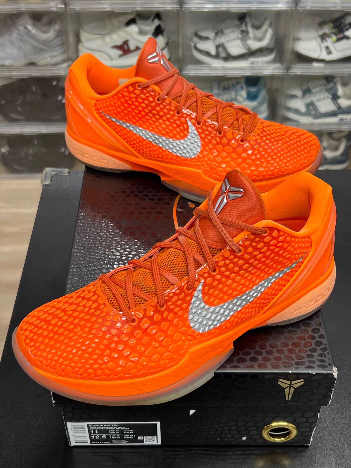 Nike NIKE Kobe 6 Protro Total Orange K15 Size US 12 / EU 45 - 1 Thumbnail