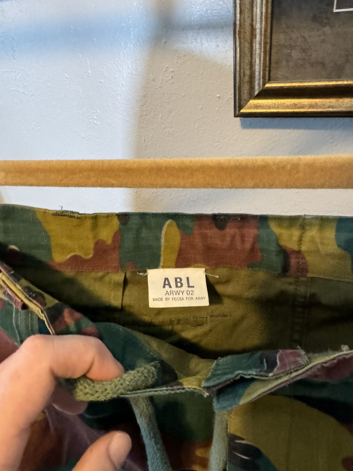 Vintage Vintage Camo Pants Size US 37 - 4 Thumbnail