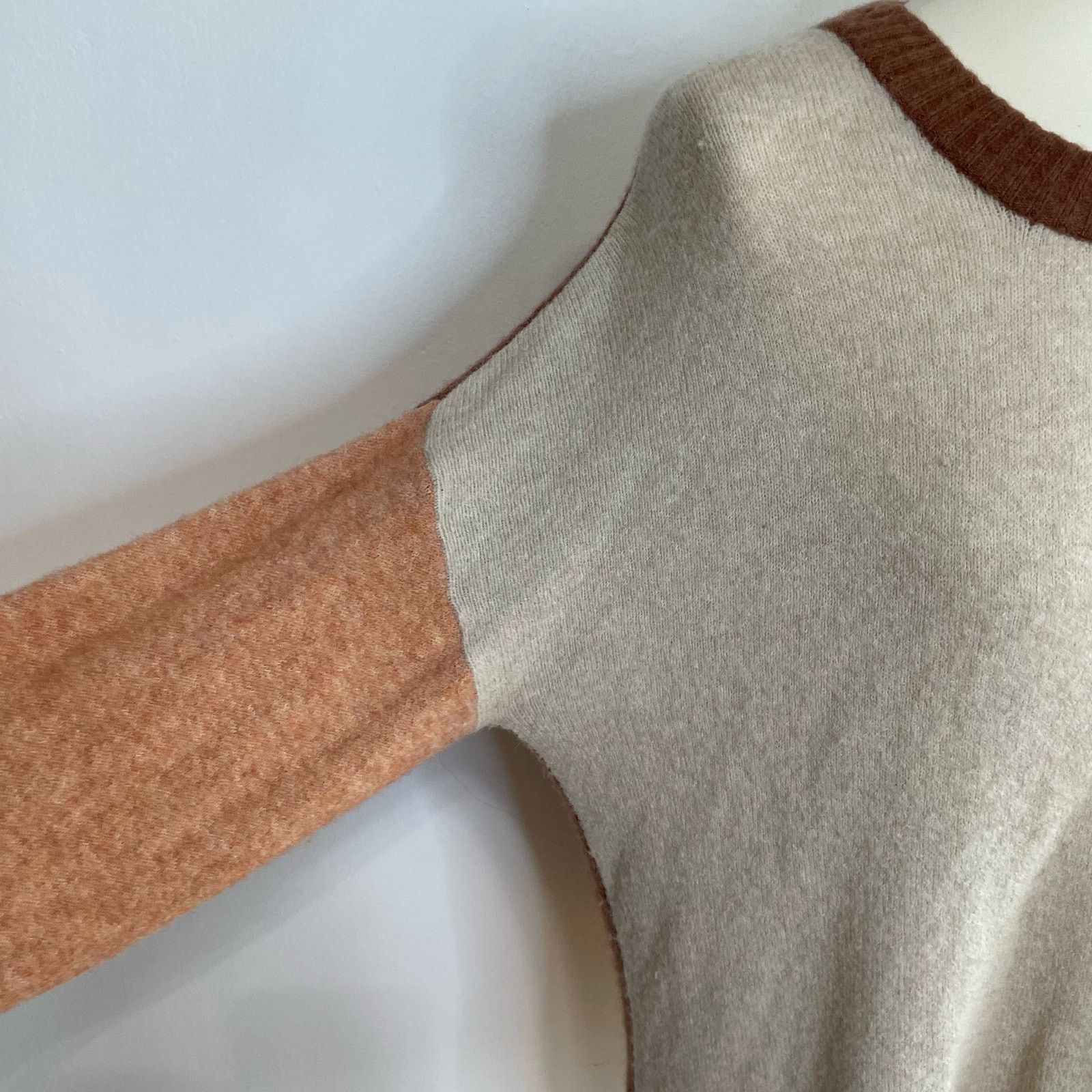 Madewell Madewell Colorblock Wool Sweater M Womens Long Sleeve Dolman Size M / US 6-8 / IT 42-44 - 3 Thumbnail
