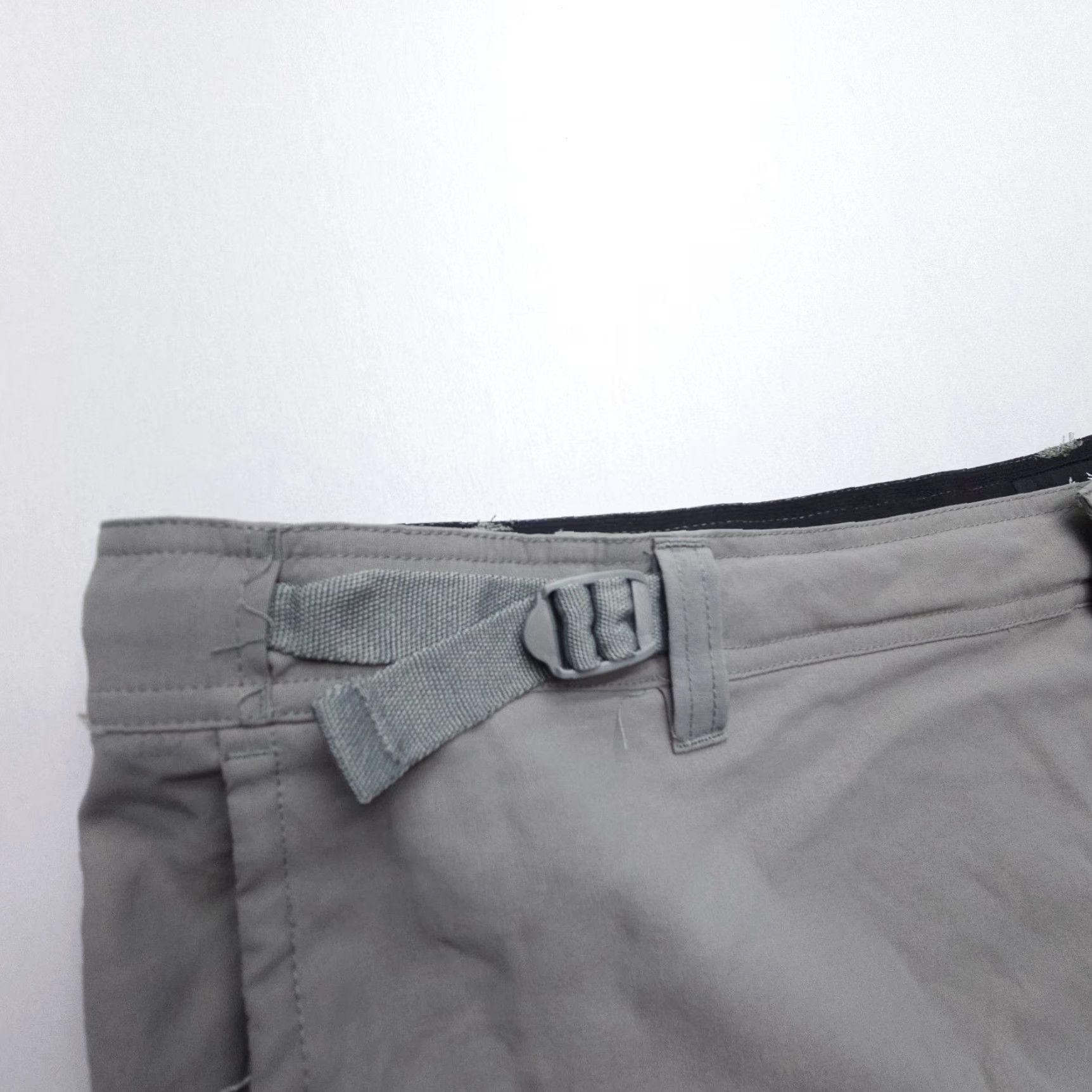 Realtree Realtree Fishing Cargo Shorts Mens 2XL Gray Belted Stretch Tech Hiking Light Cargo Pocket Size US 39 - 7 Thumbnail