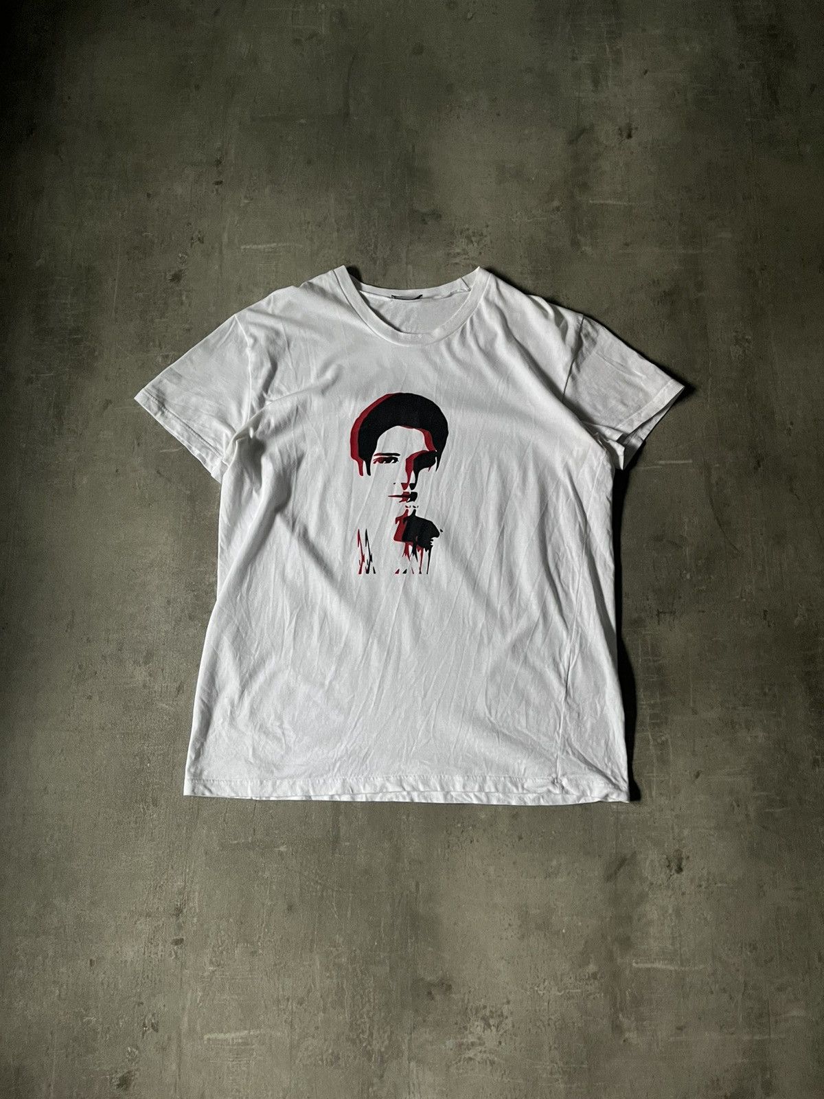 Dior × Hedi Slimane Dior Homme SS05 Speaker Face Tee | Grailed