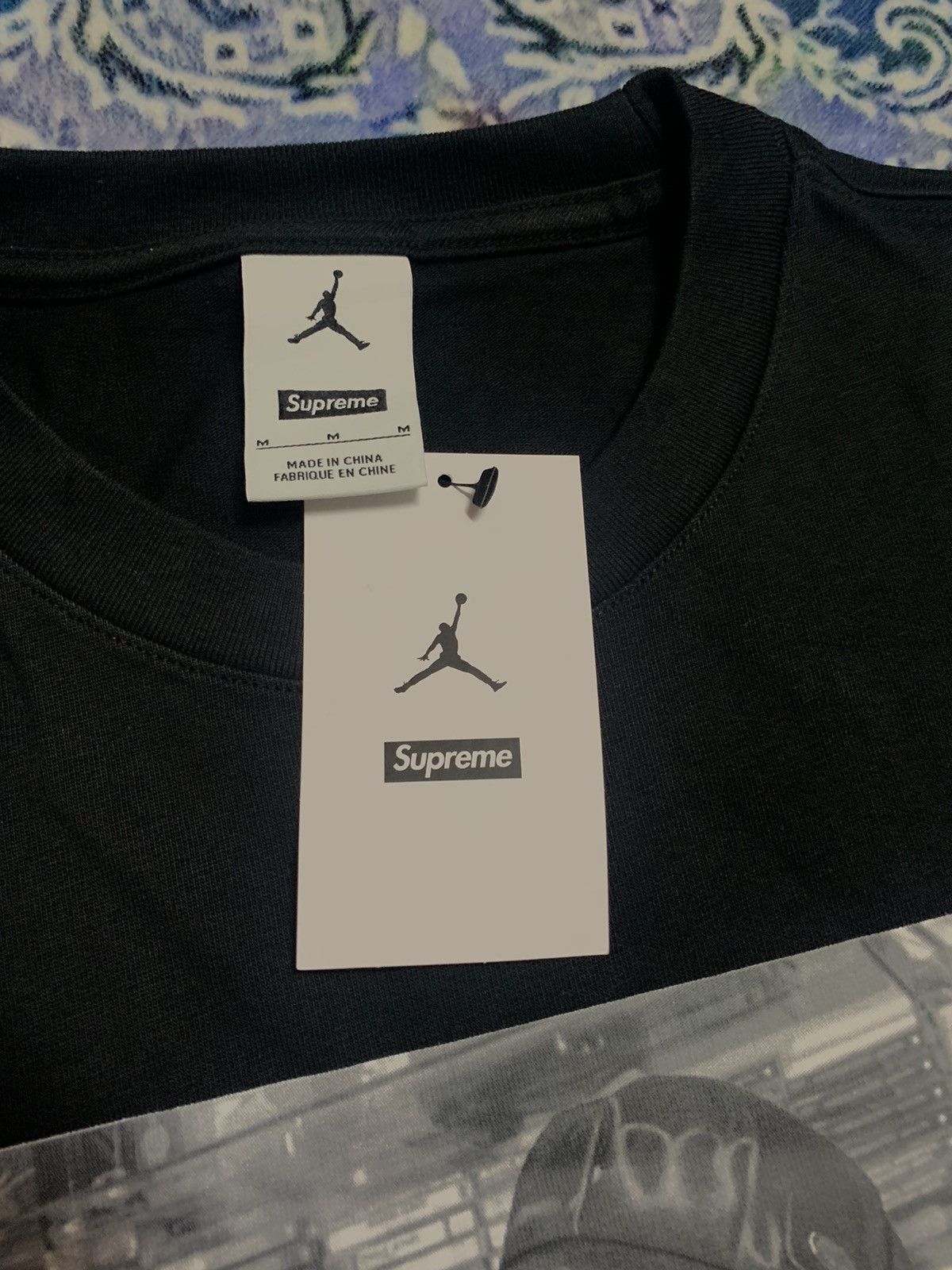 Nike × Supreme Supreme Jordan “Biggie” Tee Size US M / EU 48-50 / 2 - 4 Thumbnail
