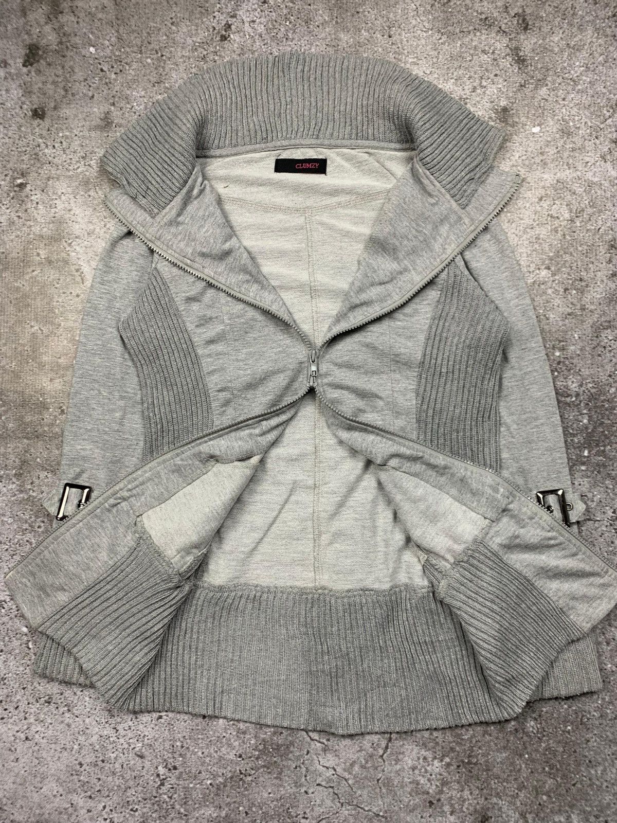 Japanese Brand CLUMZY Style Bono LGB Double Zip Jacket Size US M / EU 48-50 / 2 - 1 Thumbnail