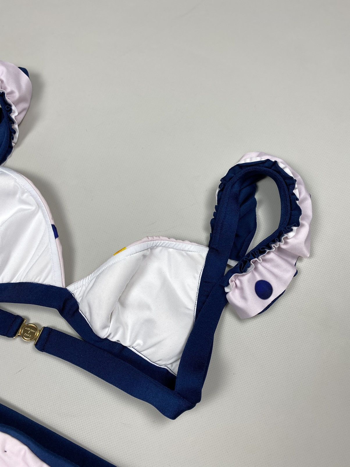 Natasha Zinko BNWT! Natasha Zinko Neoprene Bikini 2 Piece swim suit Size XS / US 0-2 / IT 36-38 - 10 Thumbnail