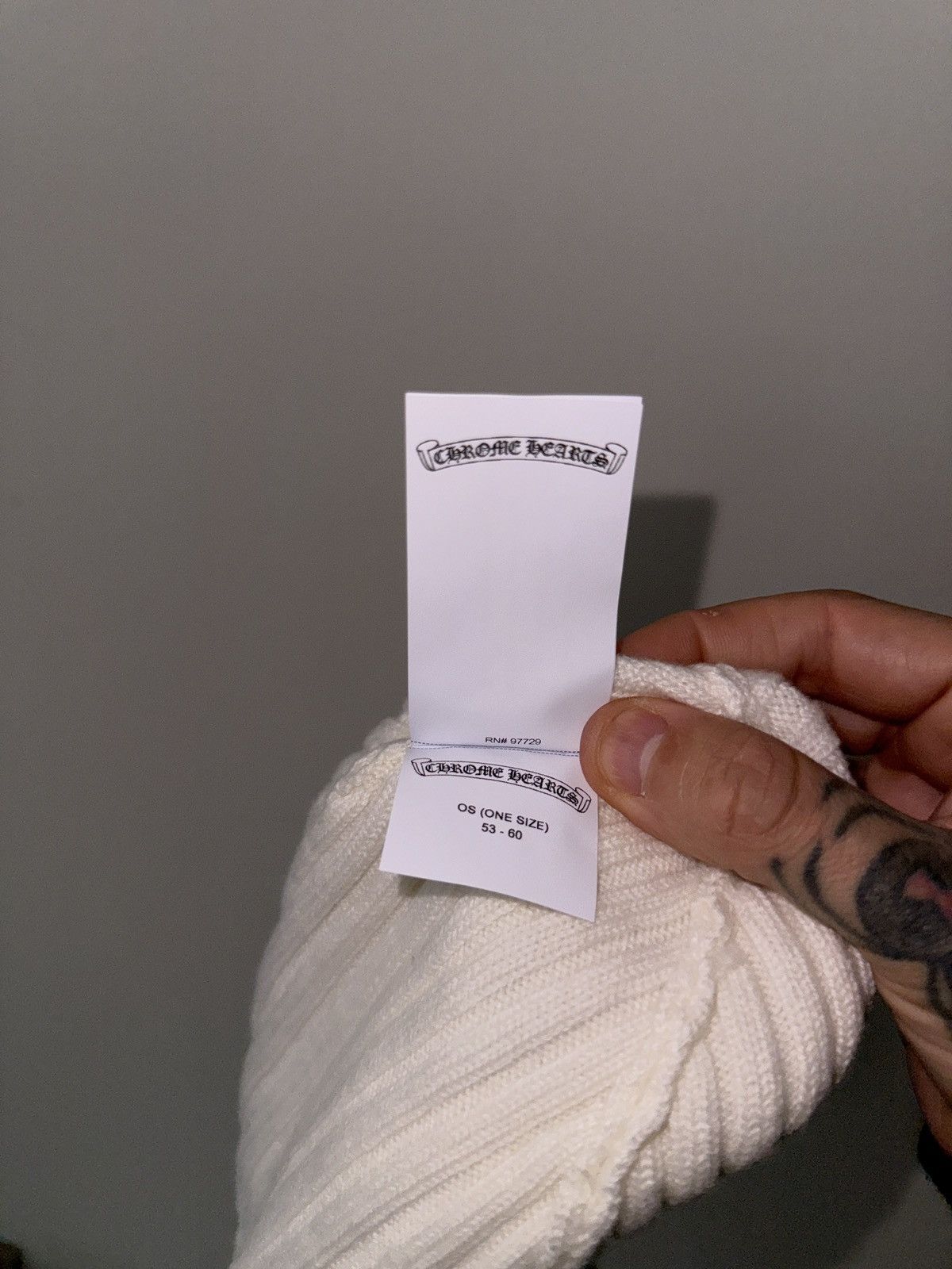 Chrome Hearts Chrome hearts cross patch cashmere beanie Size ONE SIZE - 7 Thumbnail