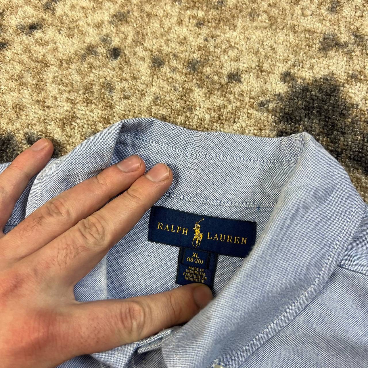 Polo Ralph Lauren Polo Ralph Lauren Luxury Mini Logo Button Up Shirt Size US S / EU 44-46 / 1 - 5 Thumbnail