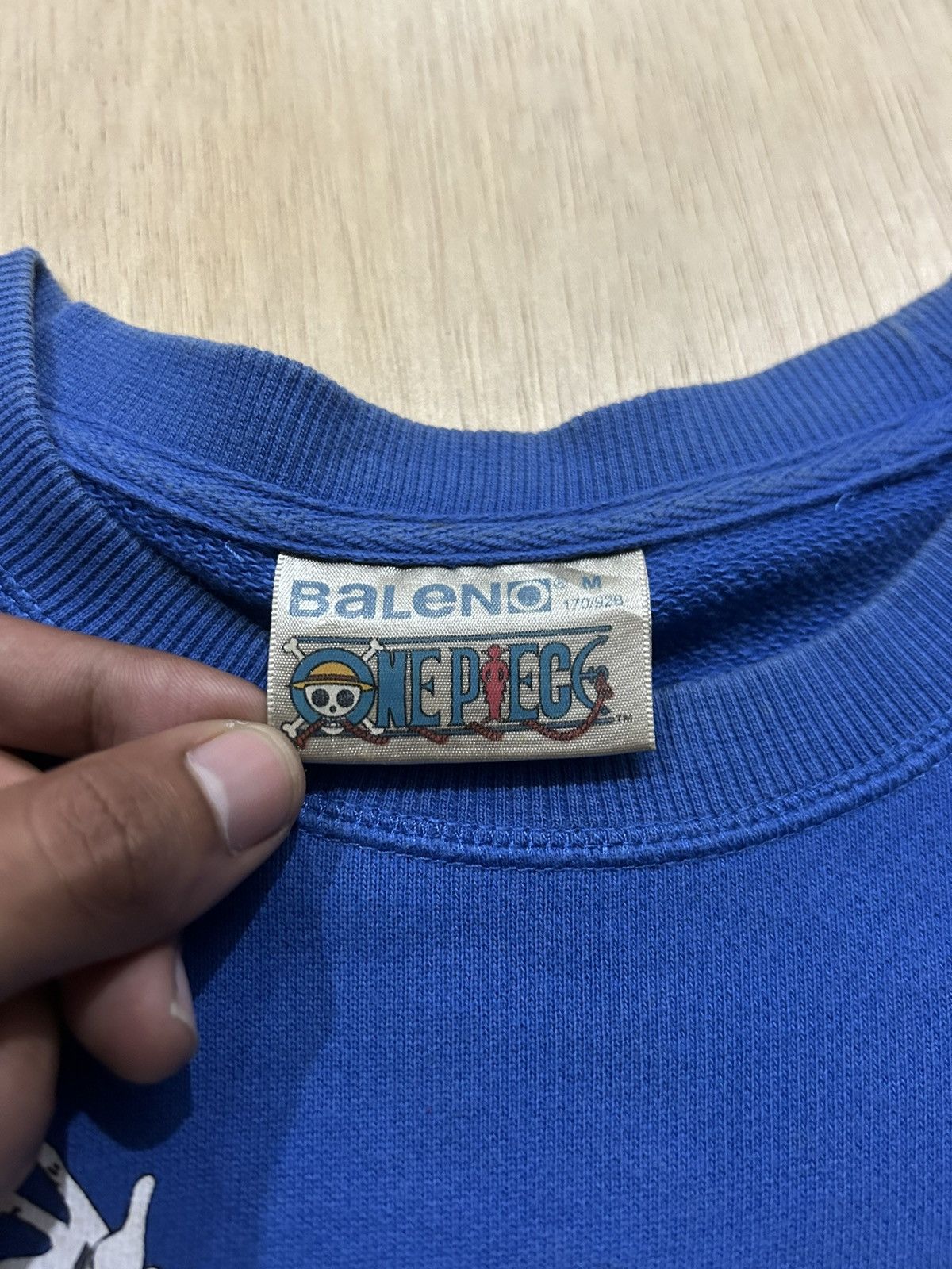 Anime 2000s Skypiea Arc One Piece Anime Baleno Sweatshirt Size US M / EU 48-50 / 2 - 8 Thumbnail
