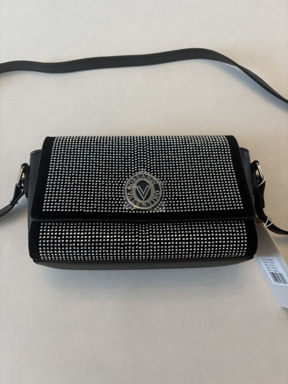 Valentino Orlandi Studded Black Cross Body Size ONE SIZE - 1 Thumbnail