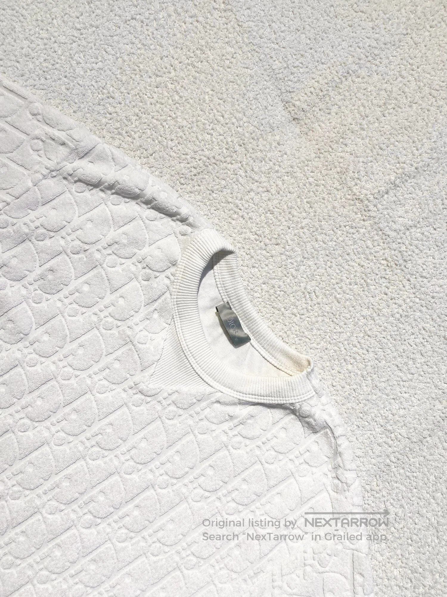 Dior Dior Full of logo towel short sleeves| Size S / US 4 / IT 40 - 4 Thumbnail