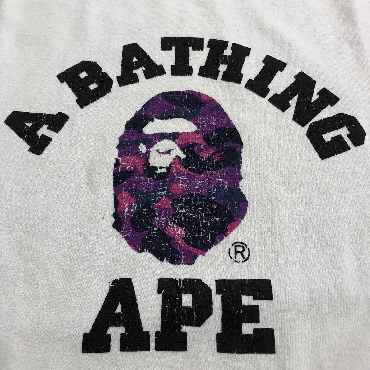 Bape A Bathing Ape Color Camo College Tee Bape Iconic Size US XXL / EU 58 / 5 - 3 Thumbnail