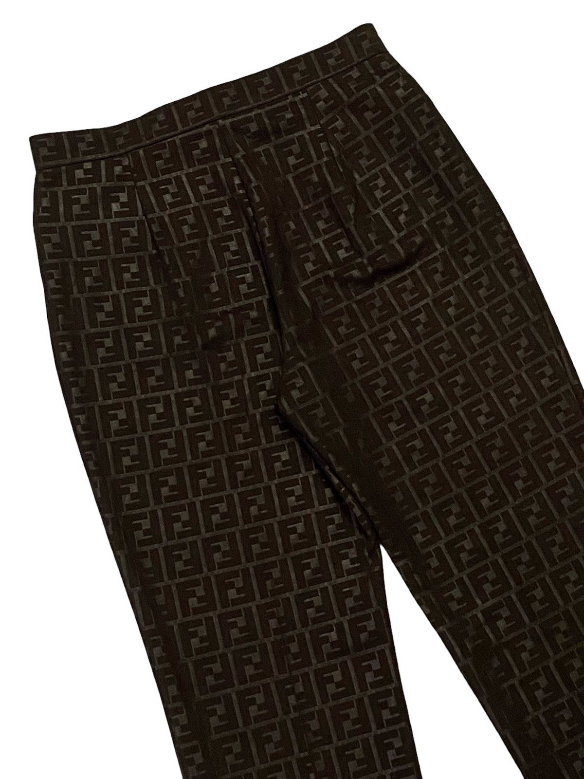 Fendi Vintage FENDI Zucca Monogram Pants Size US 29 - 20 Thumbnail