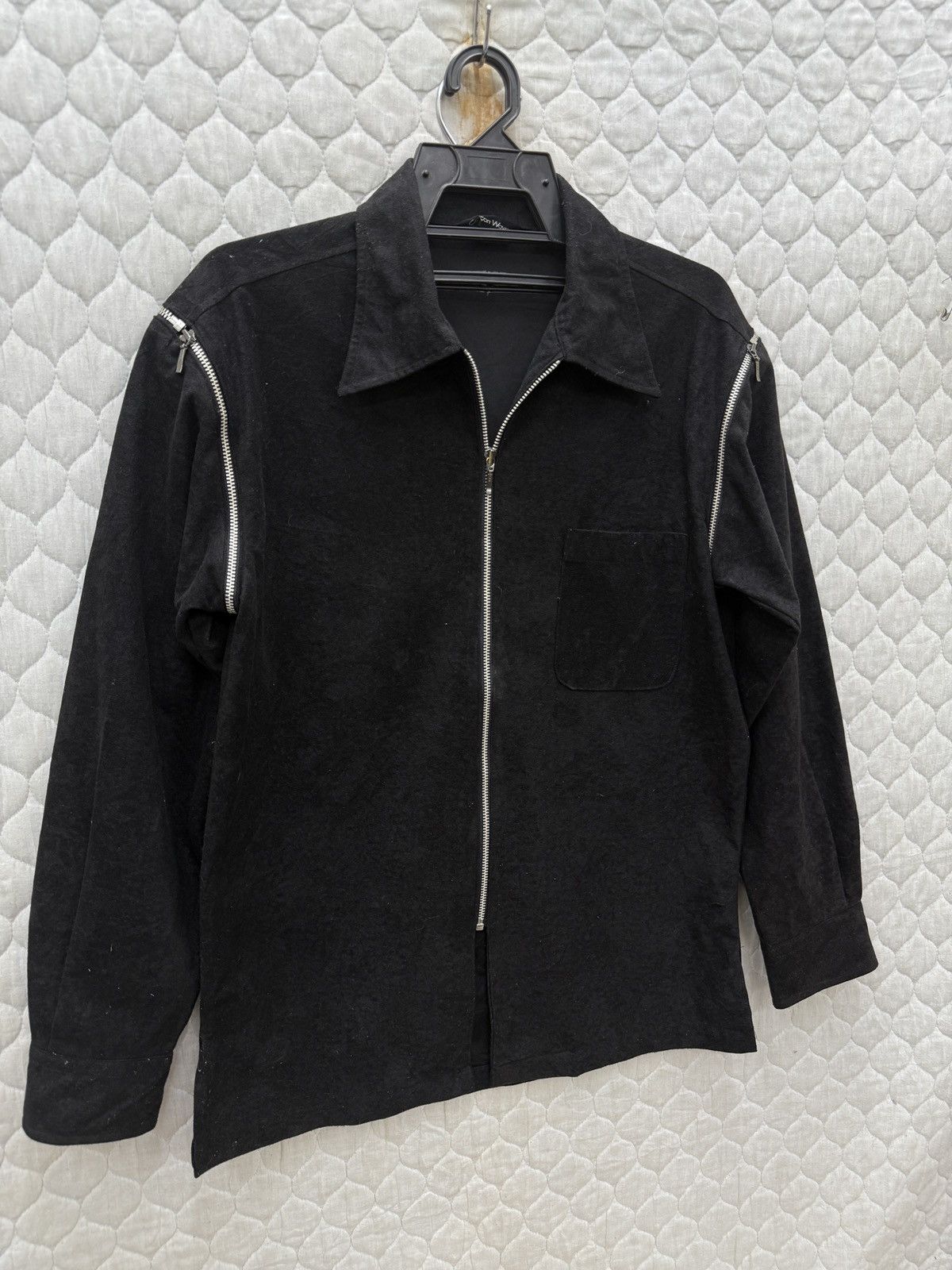 Comme des Garcons 🔥🔥🔥ARCHIVE GARCON WAVE DETACHABLE SLEEVE ZIPPER SHIRTS Size US M / EU 48-50 / 2 - 3 Thumbnail