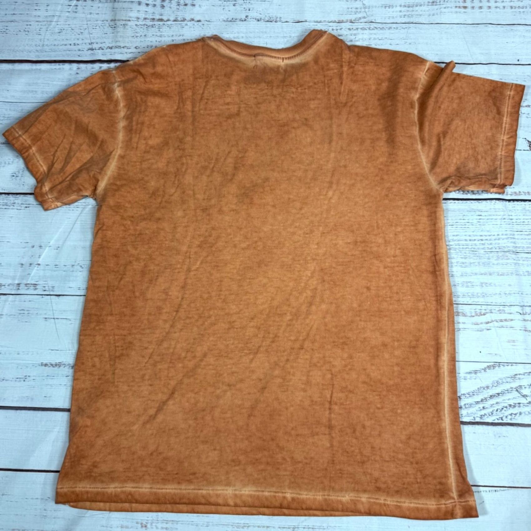 Vintage Refined Canvas Western Tee Sz S Orange Cotton Blend Womens Shirt Cowboy Skull Size S / US 4 / IT 40 - 4 Thumbnail