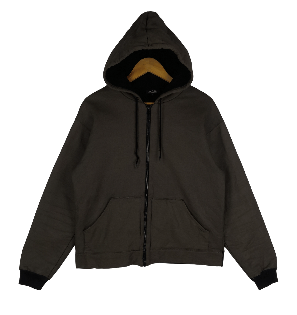 A.P.C. Vintage A.P.C Jacket APC Zipper Hoodie Size US M / EU 48-50 / 2 - 1 Thumbnail