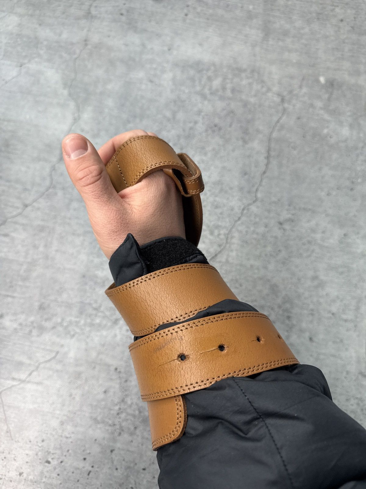 Japanese Brand 00’s NUMBER NINE STYLE JAPAN LEATHER RARE Y2K BELT VINTAGE Size ONE SIZE - 2 Thumbnail