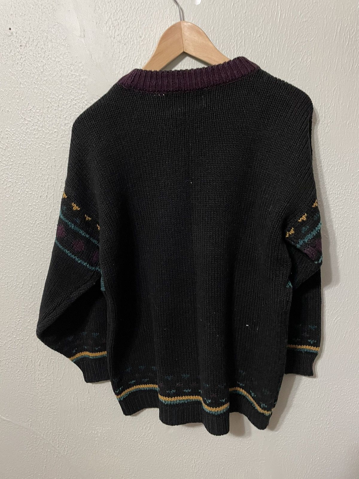 Vintage Vintage Scarab Seal Knit Sweater Size US M / EU 48-50 / 2 - 1 Thumbnail