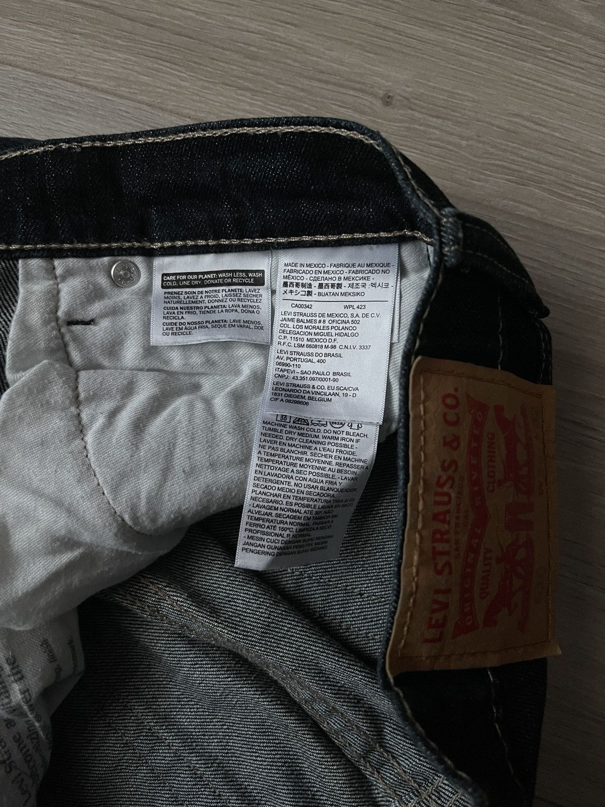 Levi's Levis 510 Vintage Denim Jeans Size W29 L32 Size US 29 - 12 Thumbnail