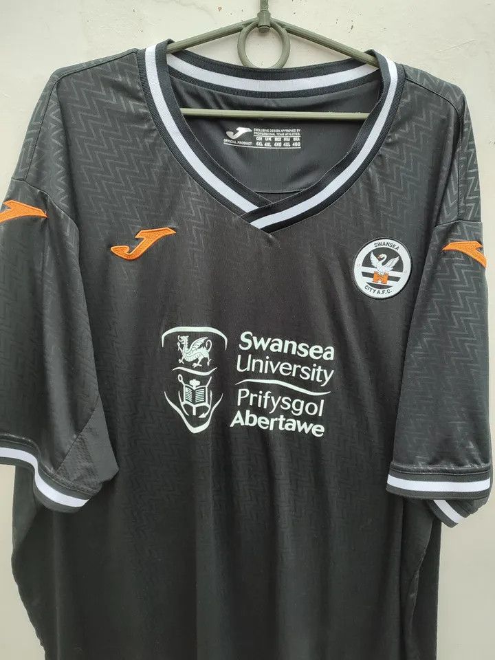 Vintage SWANSEA CITY 2021/22 AWAY FOOTBALL Kit SHIRT SOCCER Size US XXL / EU 58 / 5 - 9 Thumbnail