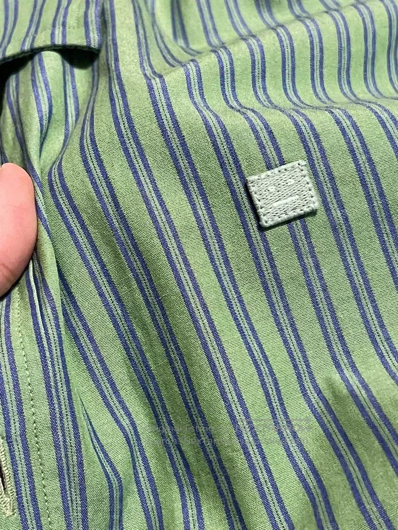 Acne Studios Acne Studios Men's Striped Shirt Size US XXS / EU 40 - 4 Thumbnail