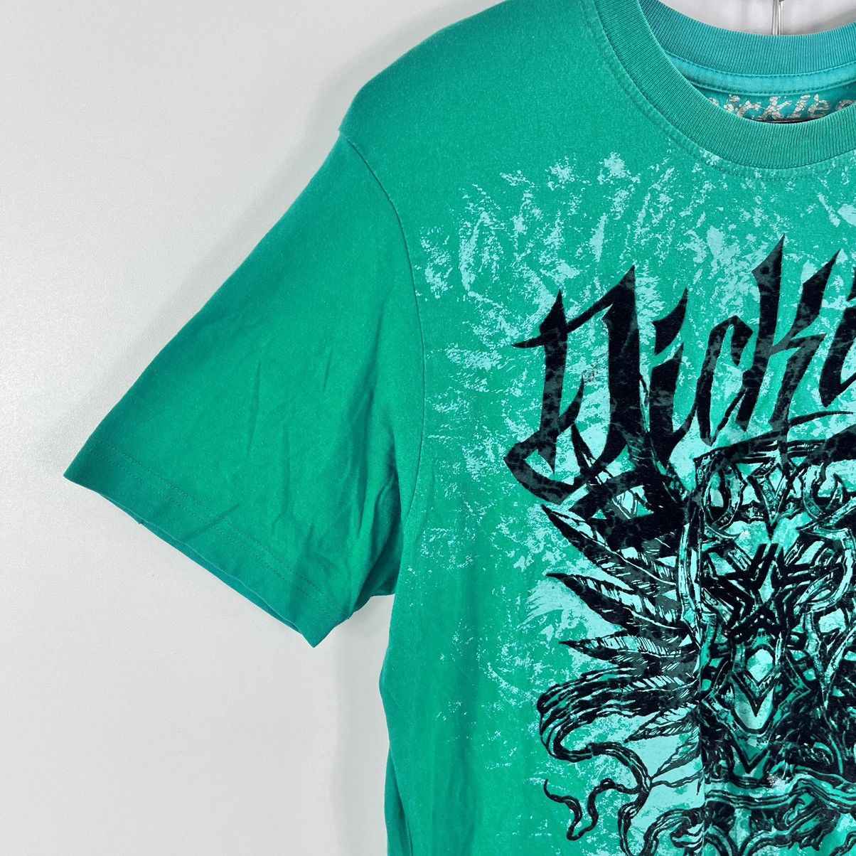 Dickies Dickies T-Shirt Velour Big Logo Print Green Size L Size US L / EU 52-54 / 3 - 2 Thumbnail