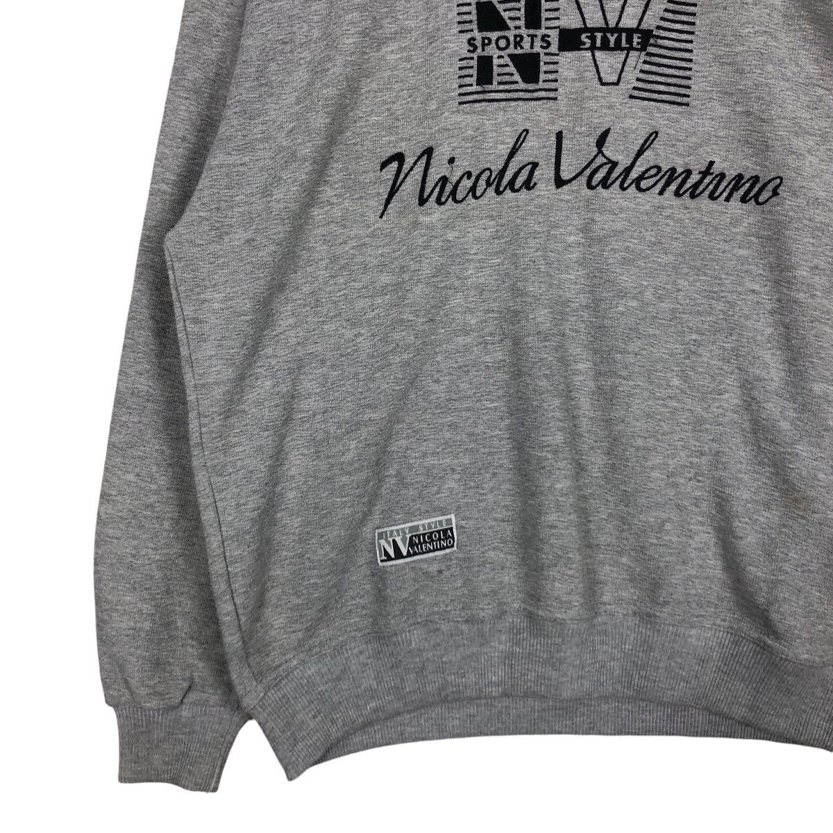 Vintage Vintage Nicola Valentino Spell Out Big Logo Sweatshirt Size US M / EU 48-50 / 2 - 3 Thumbnail