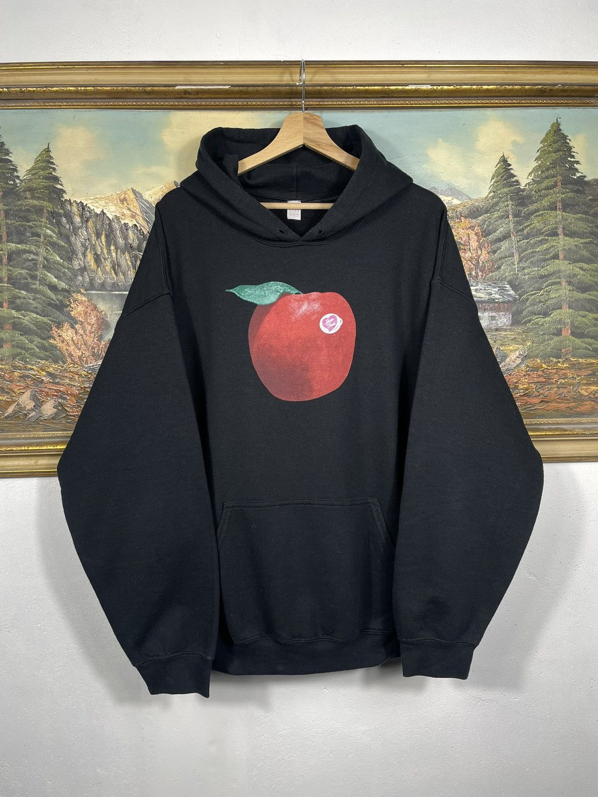 Band Tees × Rap Tees Slowthai Tyron Album Black Hoodie Baggy Loose Boxy Oversize Size US XL / EU 56 / 4 - 1 Thumbnail